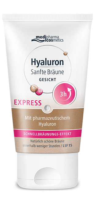 HYALURON SANFTE BRÄUNE EXPRESS GESICHT