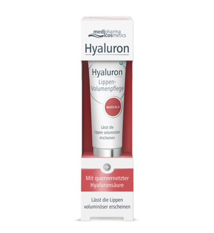 Hyaluron Lippen-Volumenpflege marsala