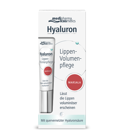 Hyaluron Lippen-Volumenpflege marsala