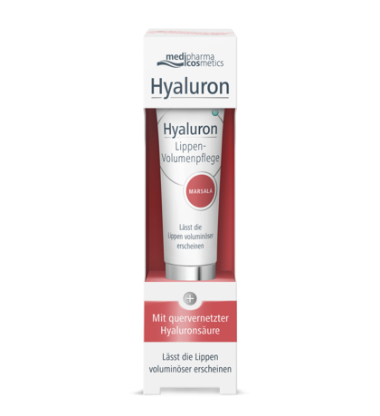 Hyaluron Lippen-Volumenpflege marsala