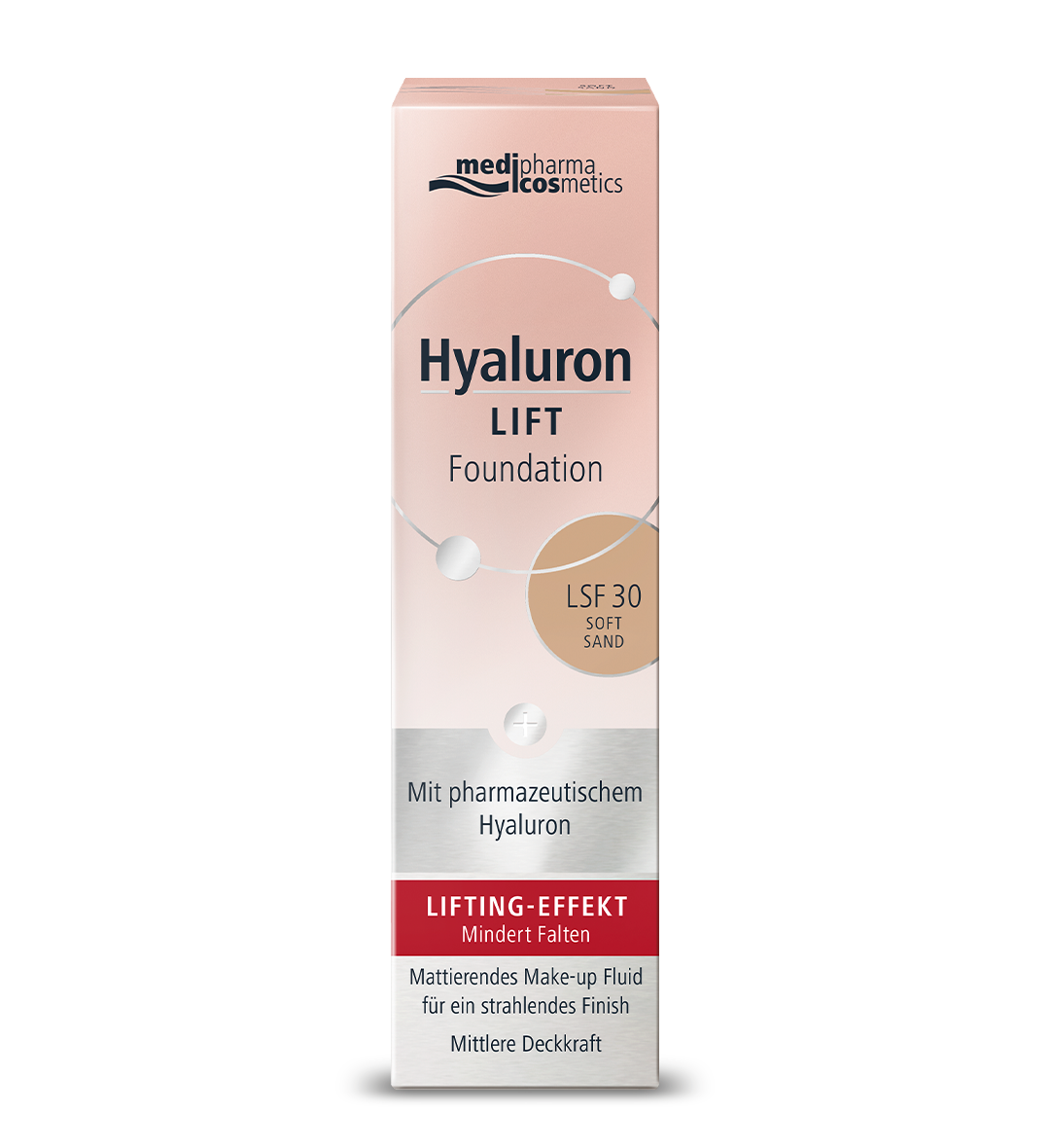 Hyaluron Lift Foundation Soft Sand LSF 30