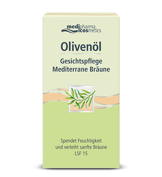 Olivenöl Gesichtspflege Mediterrane Bräune