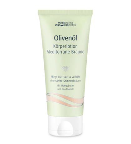 Olivenöl Körperlotion Mediterrane Bräun